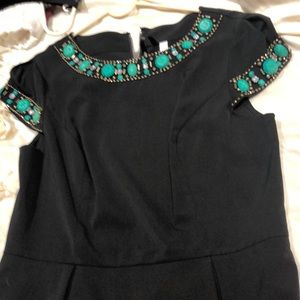 Embellished Kensie dress size large NWT peplum